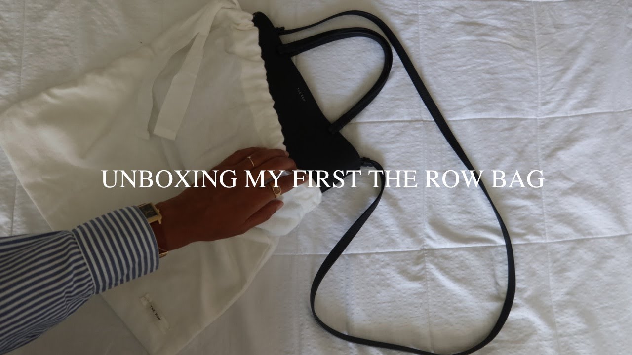 UNBOXING THE ROW LEATHER TOTE BAG | Estefanie Velez