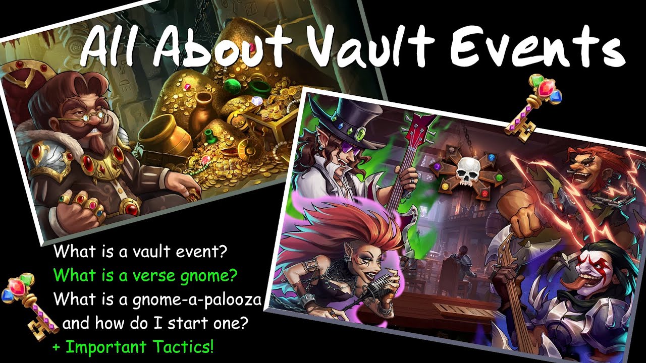 Gems of War Tiny Tutorial All About Vault Weekends and Gnome-a-Paloozas + Tactics