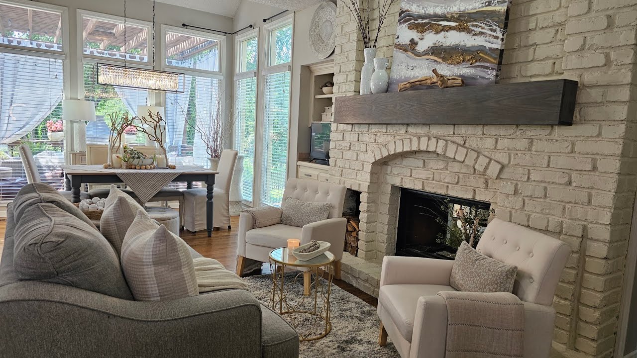 Kitchen Hearthroom Makeover  Organic Lux | More New Chairs