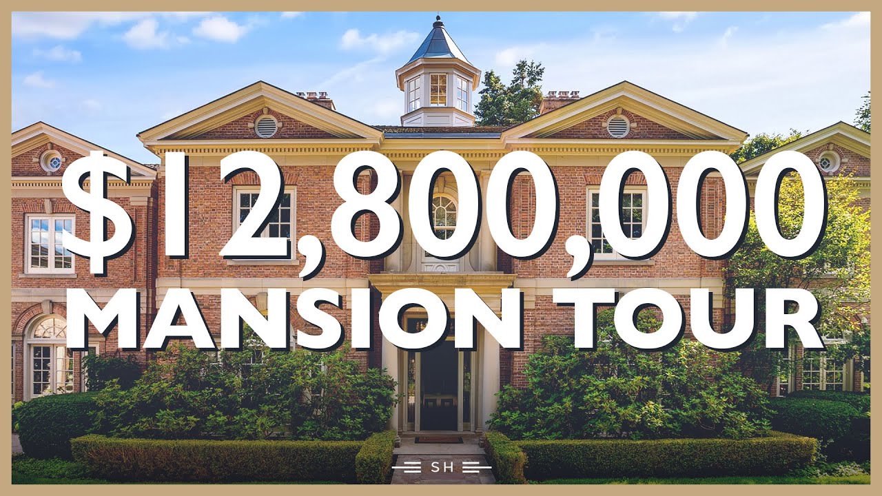 $12,800,000 - Mansion Tour - A Gordon Ridgely Design Classic In The Traditional Georgian Style