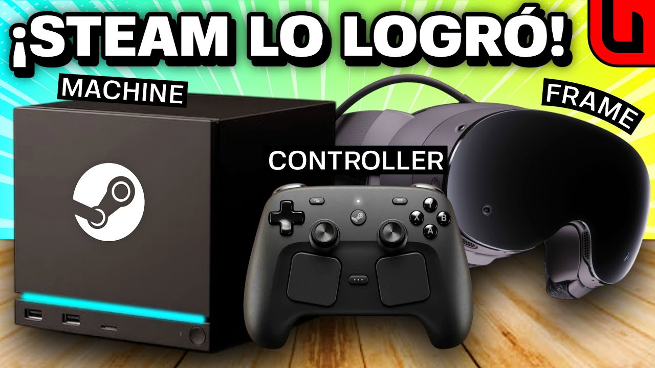 Nuevo Ecosistema de VALVE y STEAM 🔥 CONSOLA, MANDO y VISOR VR Explicados