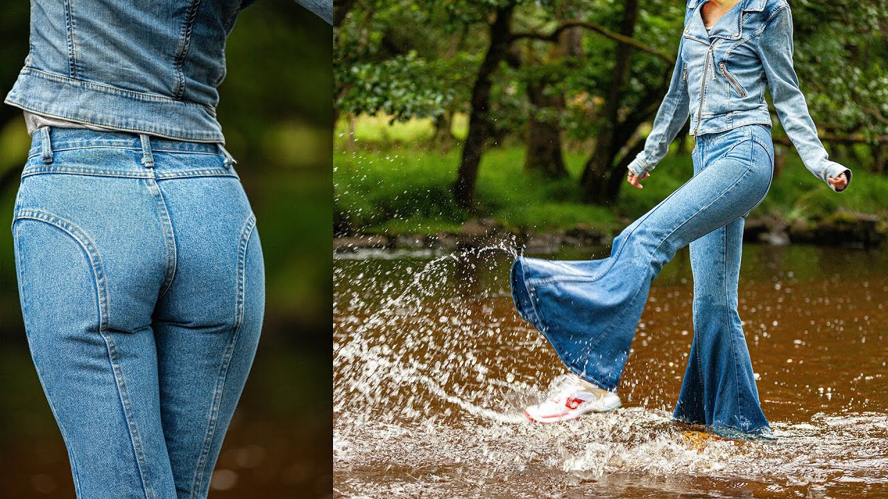 Made In The Shade Flare 70s Elephant Bell Bottom Jeans
