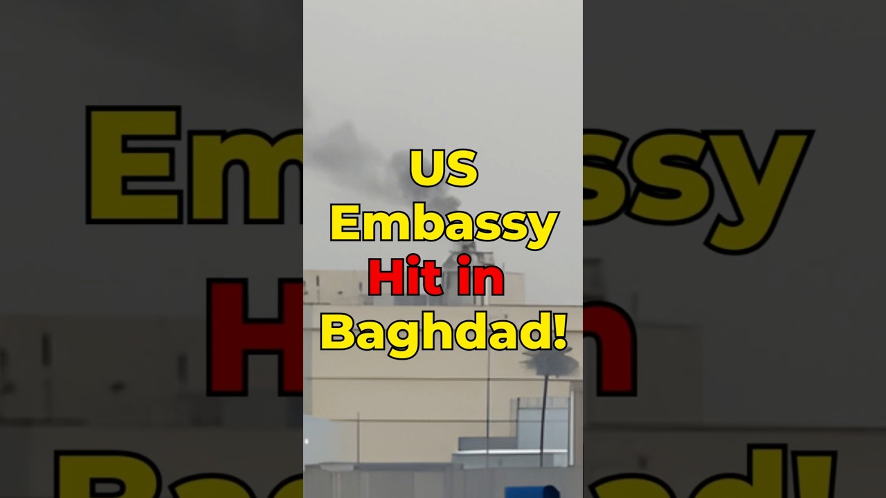 Smoke Seen Rising from US Embassy in Baghdad After Missile Strike &mdash; Breaking Update