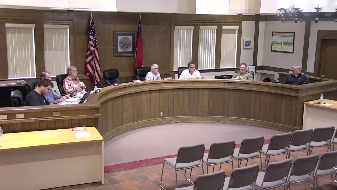 Town of Manteo Planning And Zoning Board Meeting  August 12, 2025