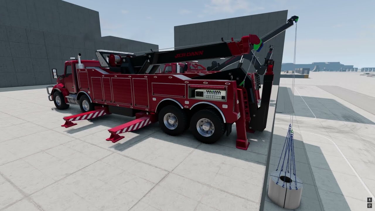 BeamNG| Lifting 75000lb Coils
