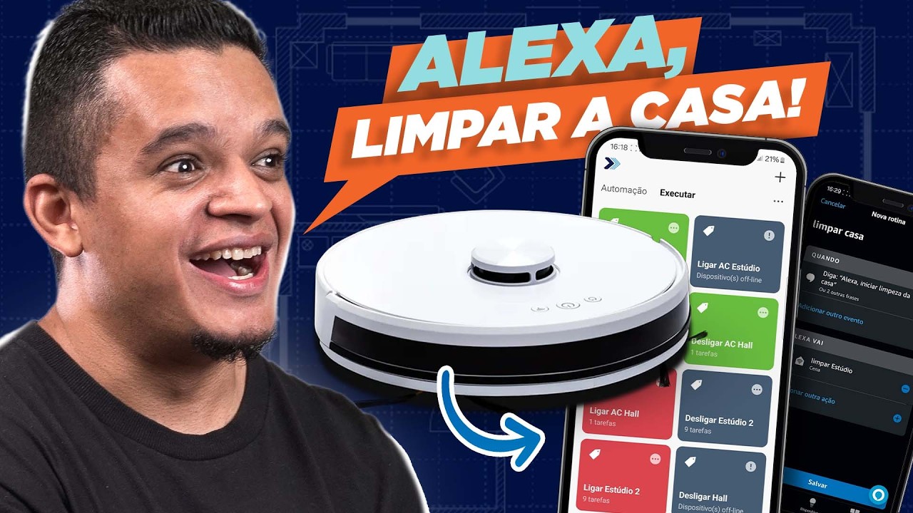 como criar CENAS/ROTINAS e COMANDOS DE VOZ na ALEXA com o APLICATIVO KABUM! smart 📱