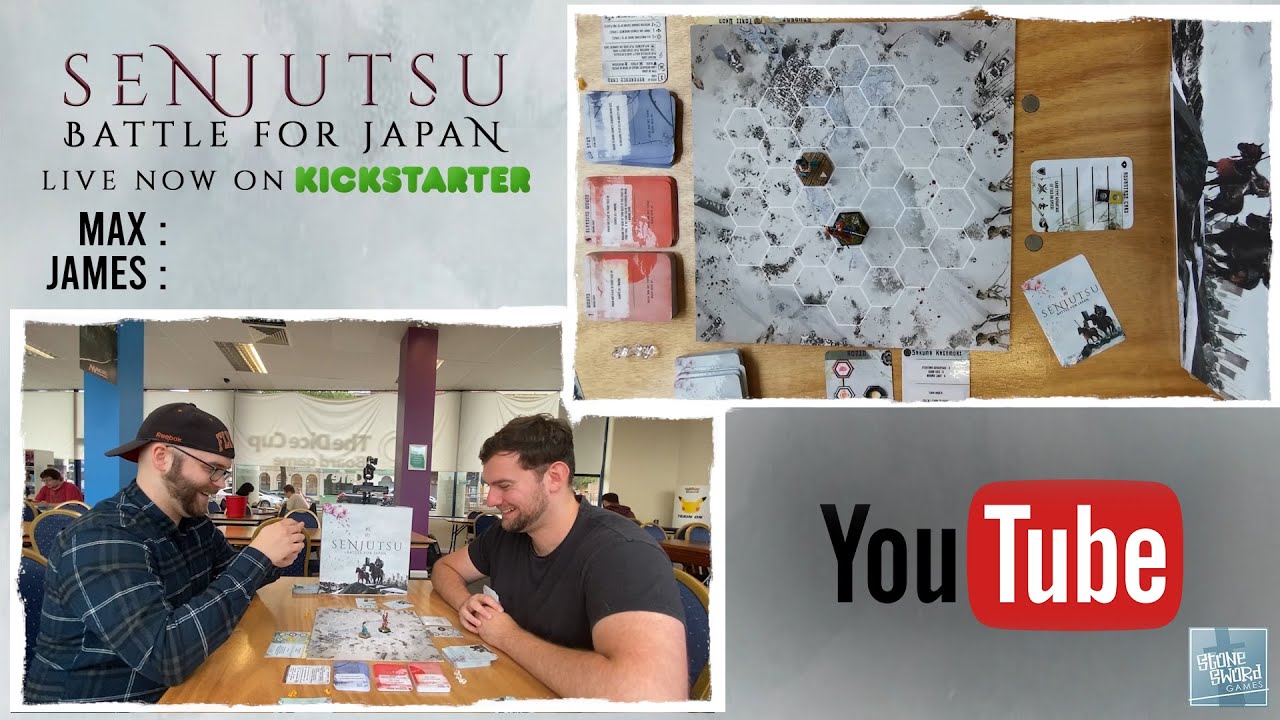 Senjutsu Battle Report #2 James Vs Max