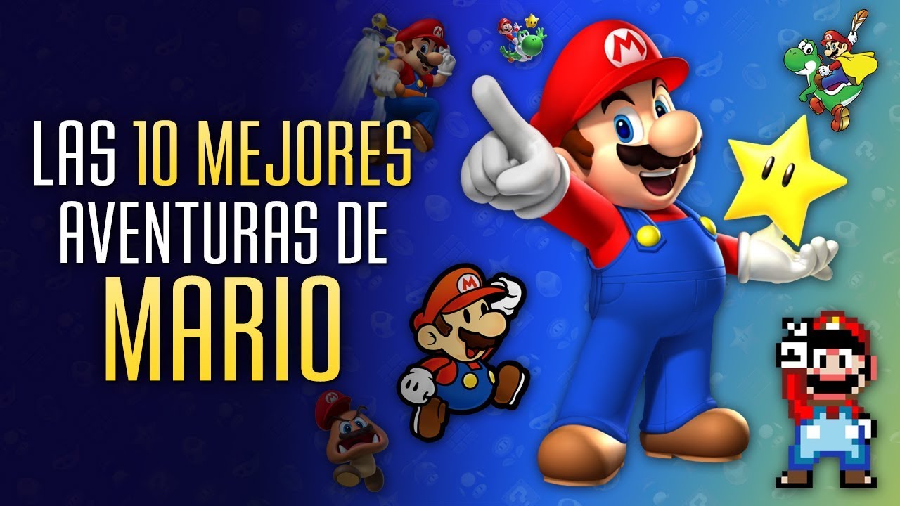 Los 10 MEJORES JUEGOS de SUPER MARIO BROS.