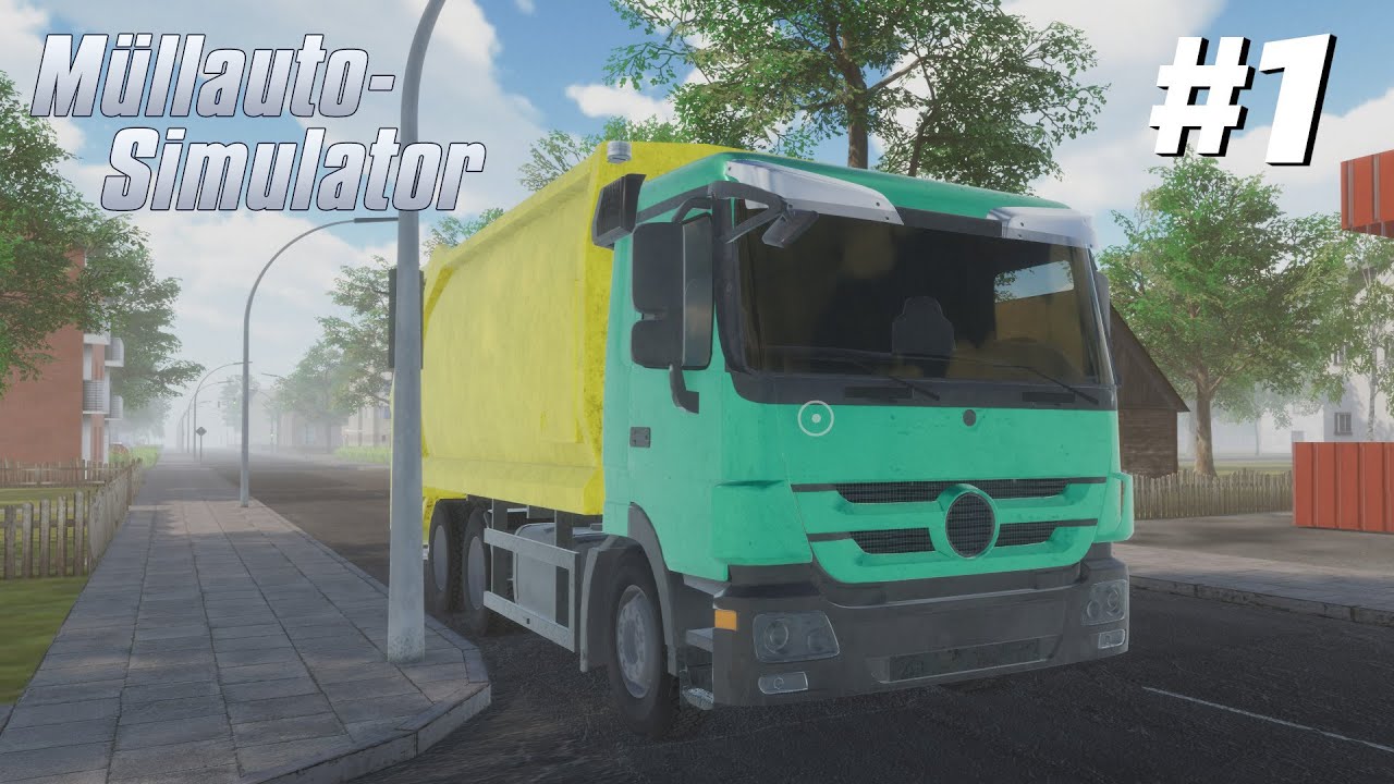 Müllauto - Simulator (Preview) #1 - Wir schauen uns den Titel mal an!