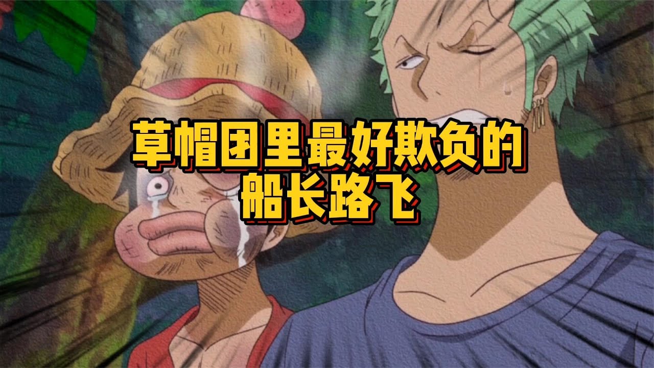 路飛在船上的真實地位 ，每個夥伴都欺負過他 ，最卑微最寵夥伴的船長【海贼王】