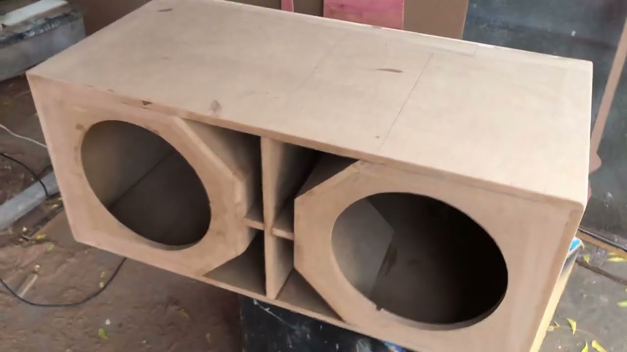 GRAVE ABSURDO! Caixa de Grave Para SubWoofer de 12 Polegadas.