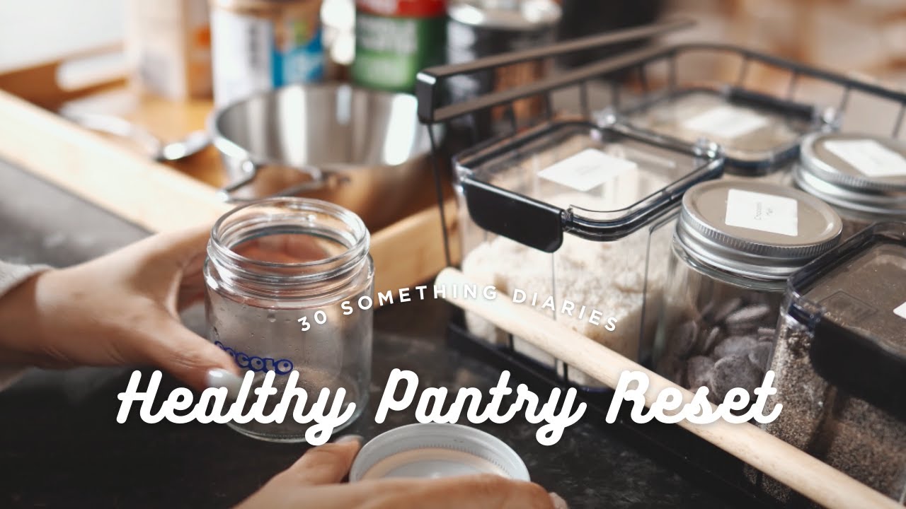 Kmart Pantry Makeover ✨ + Oat Dessert You’ll Love | Minimal, Healthy Reset 【中字】
