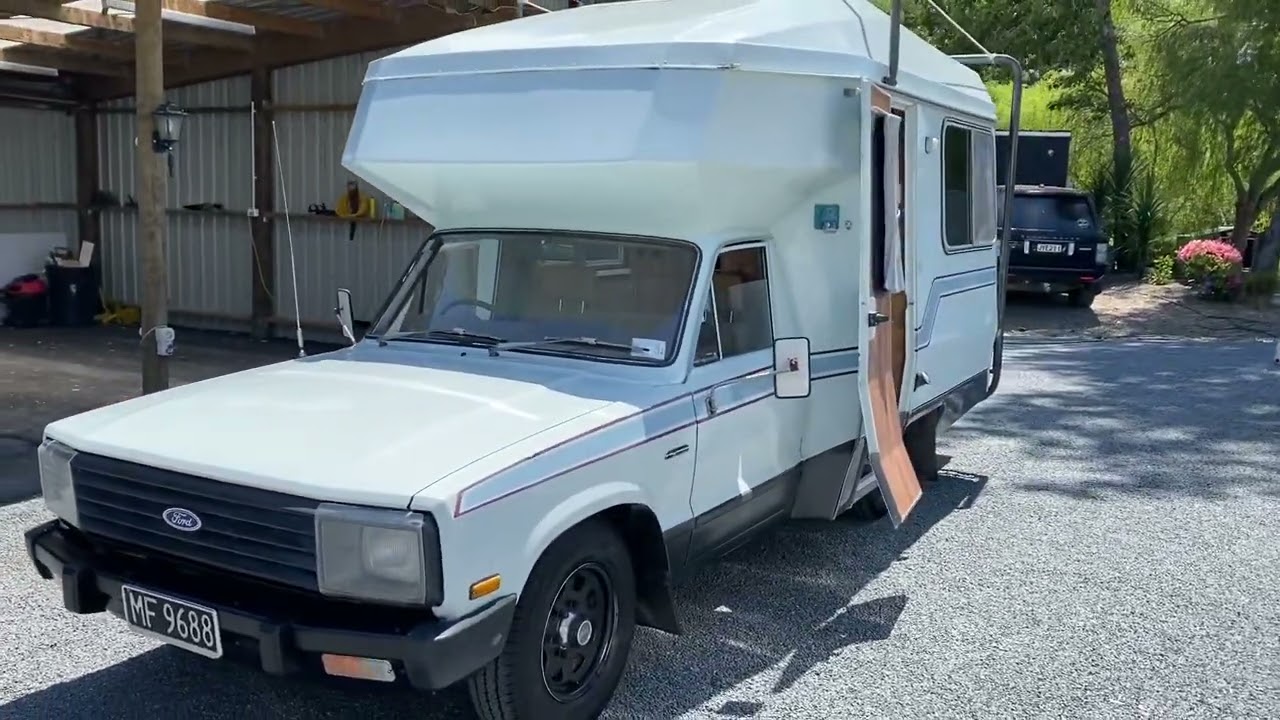 1985 Ford Courier 3 berth camper . CI Munro