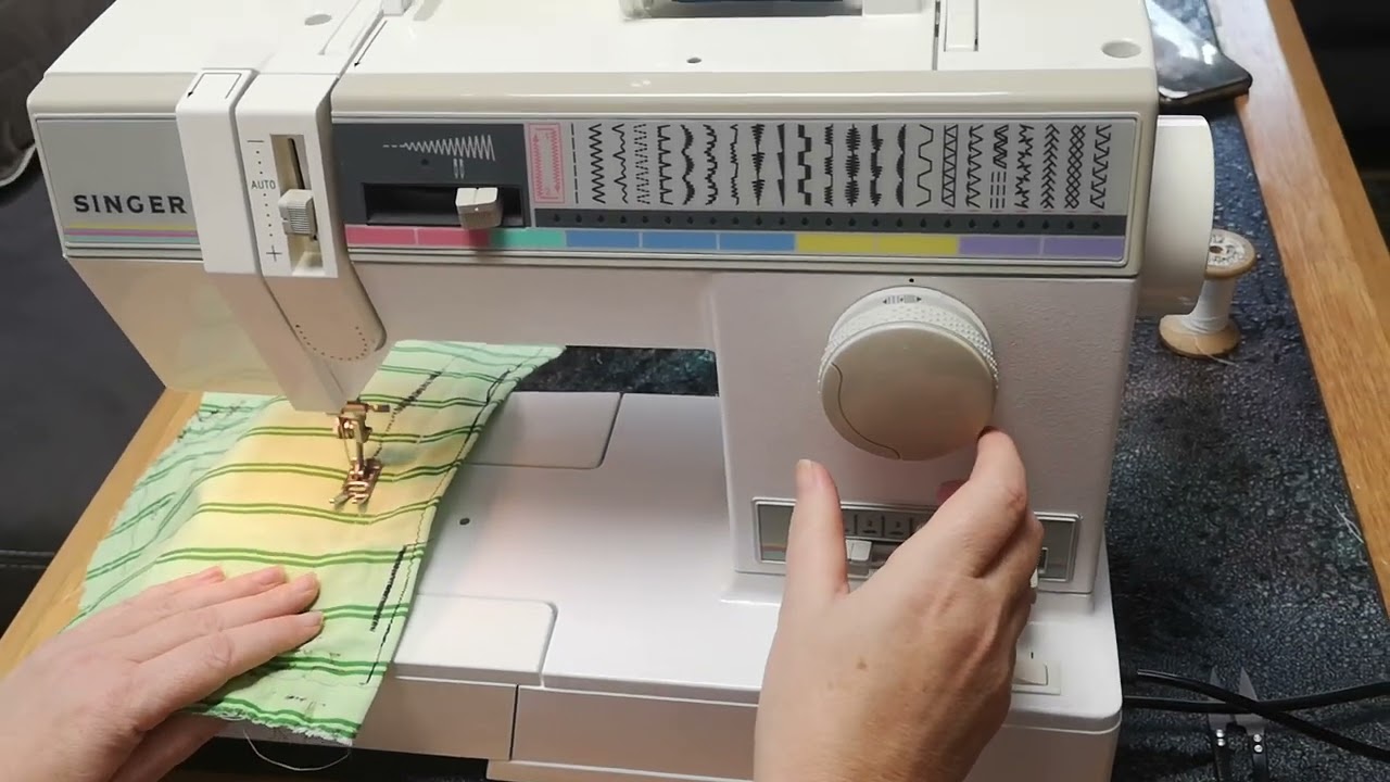 Nähmaschine Singer 9123 Test, Sewing machine  review, швейная машина тест