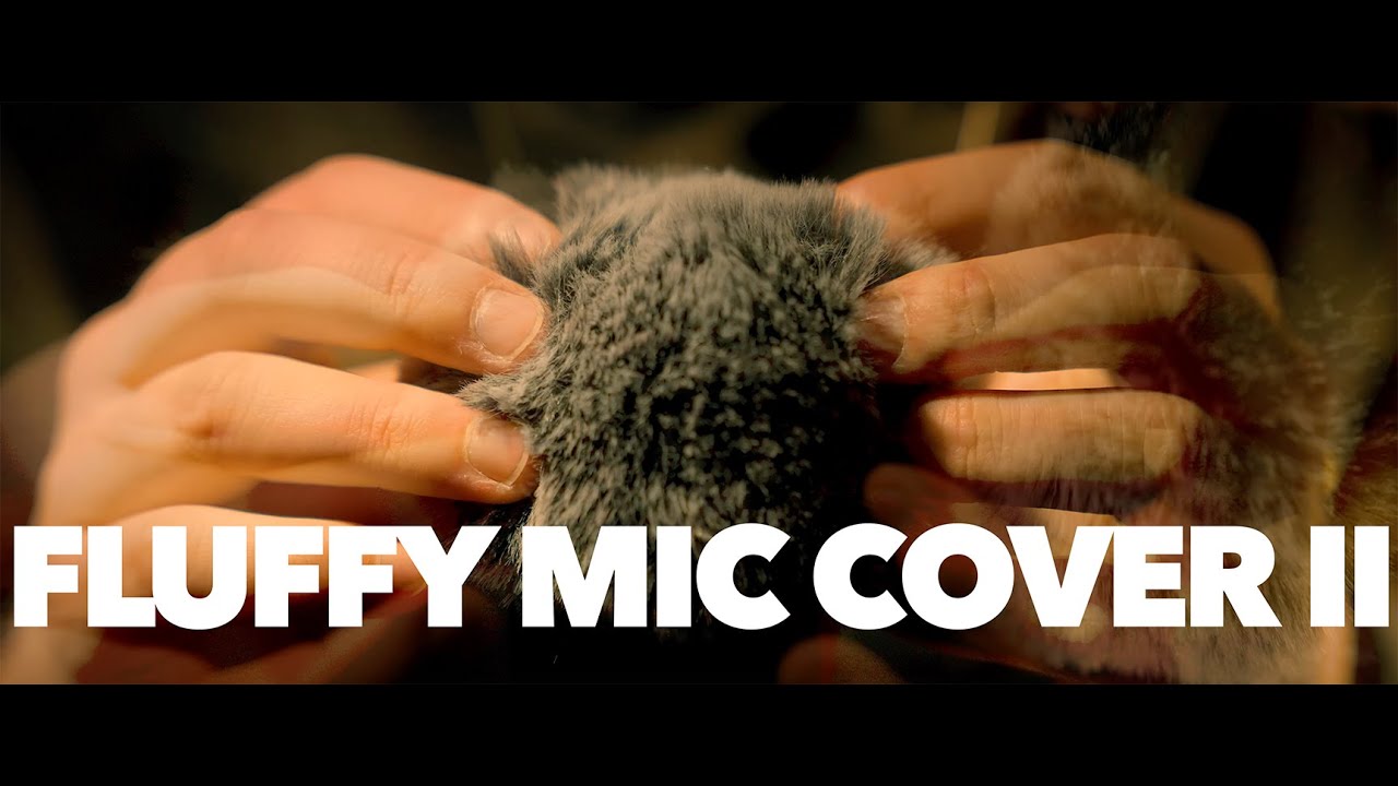 Fluffy Mic Cover on the NEW MIC - Layered Ear to Ear