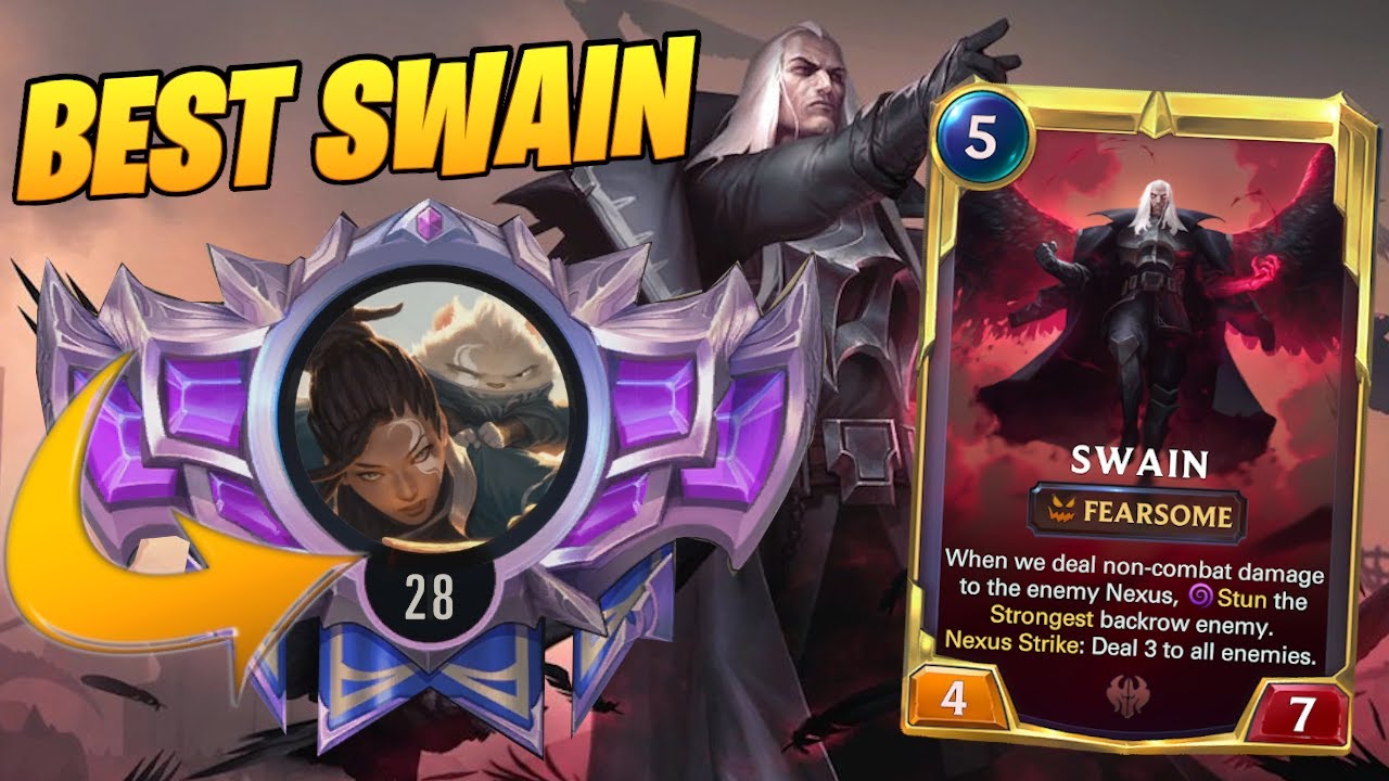 60+% Masters Control Swain | Best Deck LoR | Controltheboard | Legends of Runeterra Guide | LoR