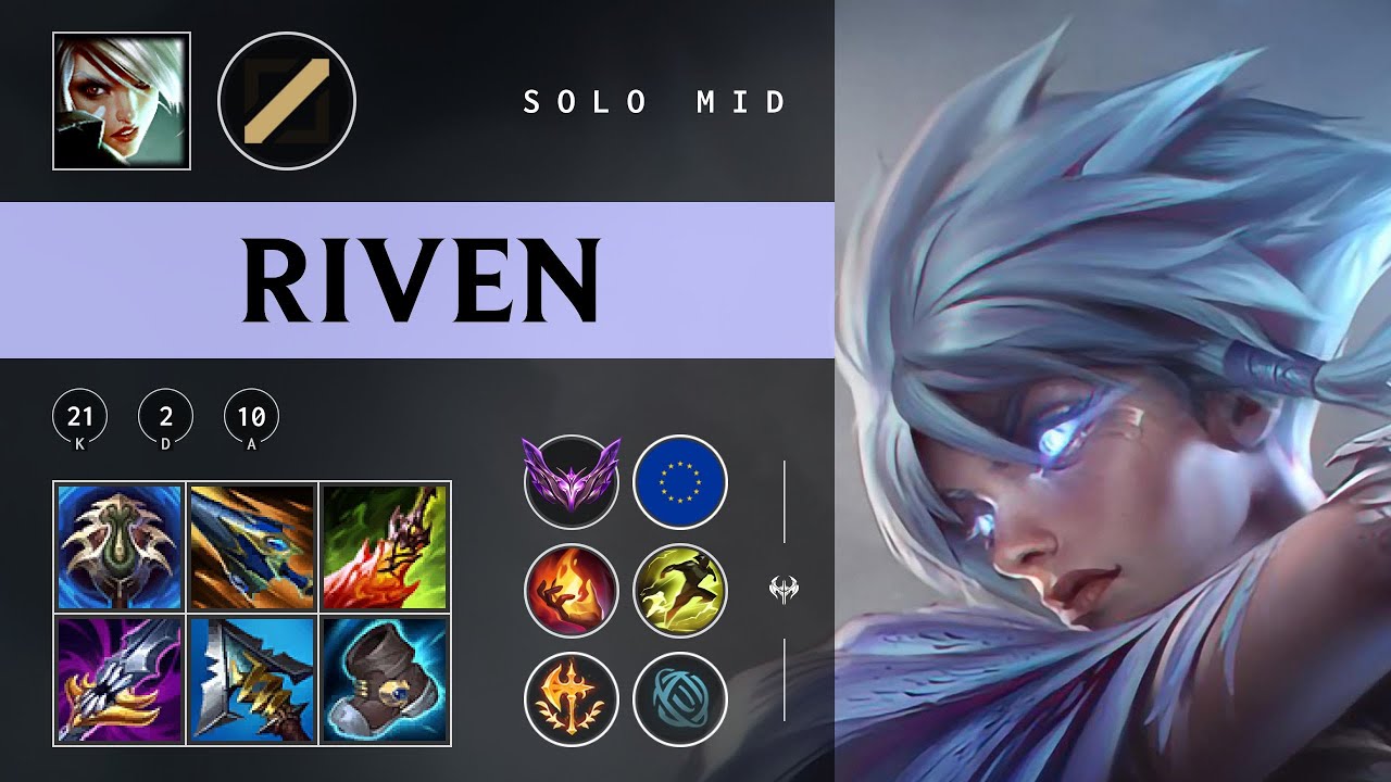 Riven Mid vs Viktor - EUW Master Patch 25.22