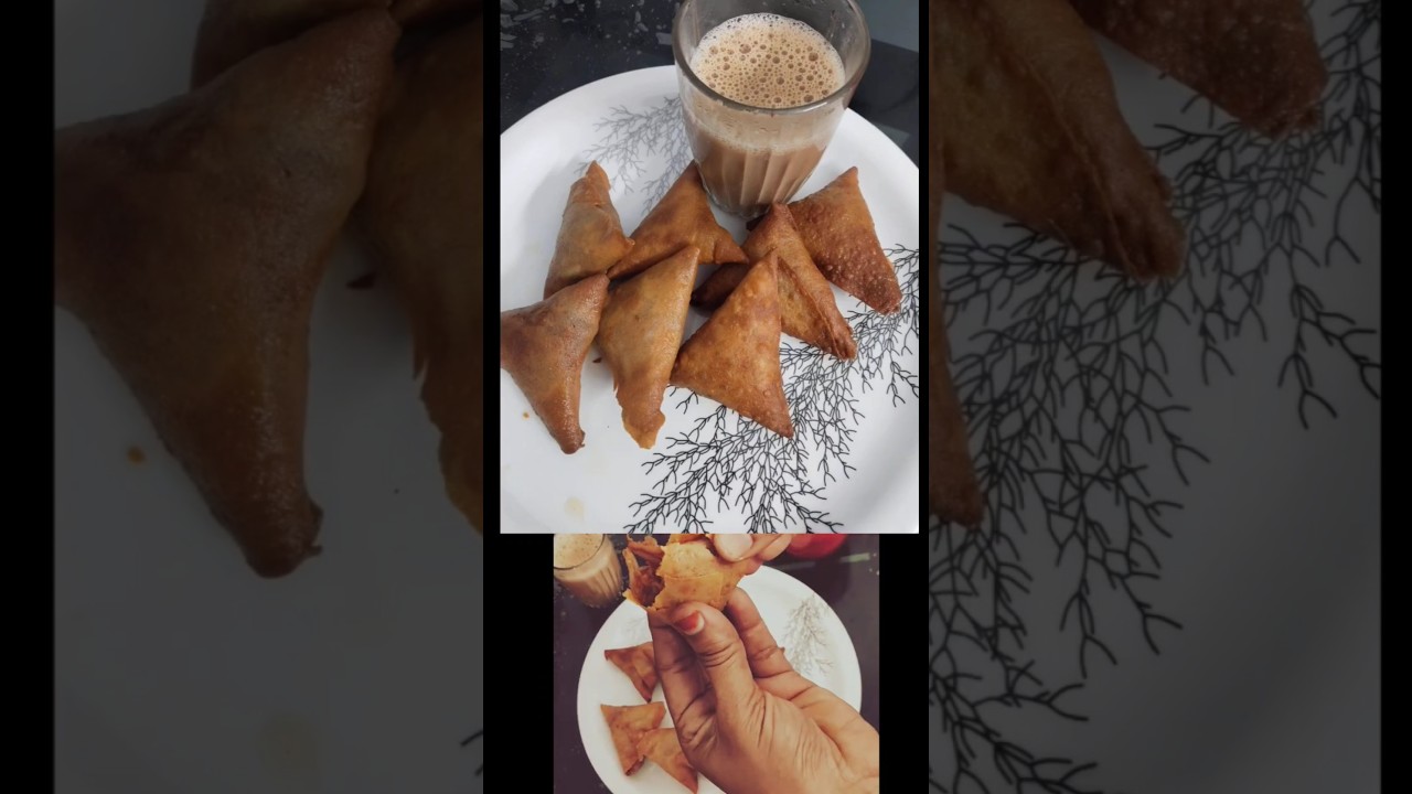 HEALTHY WHEAT சமோசா/wheat flour samosa/roadside samosa #shorts #healthy #cooking @manjsamayal