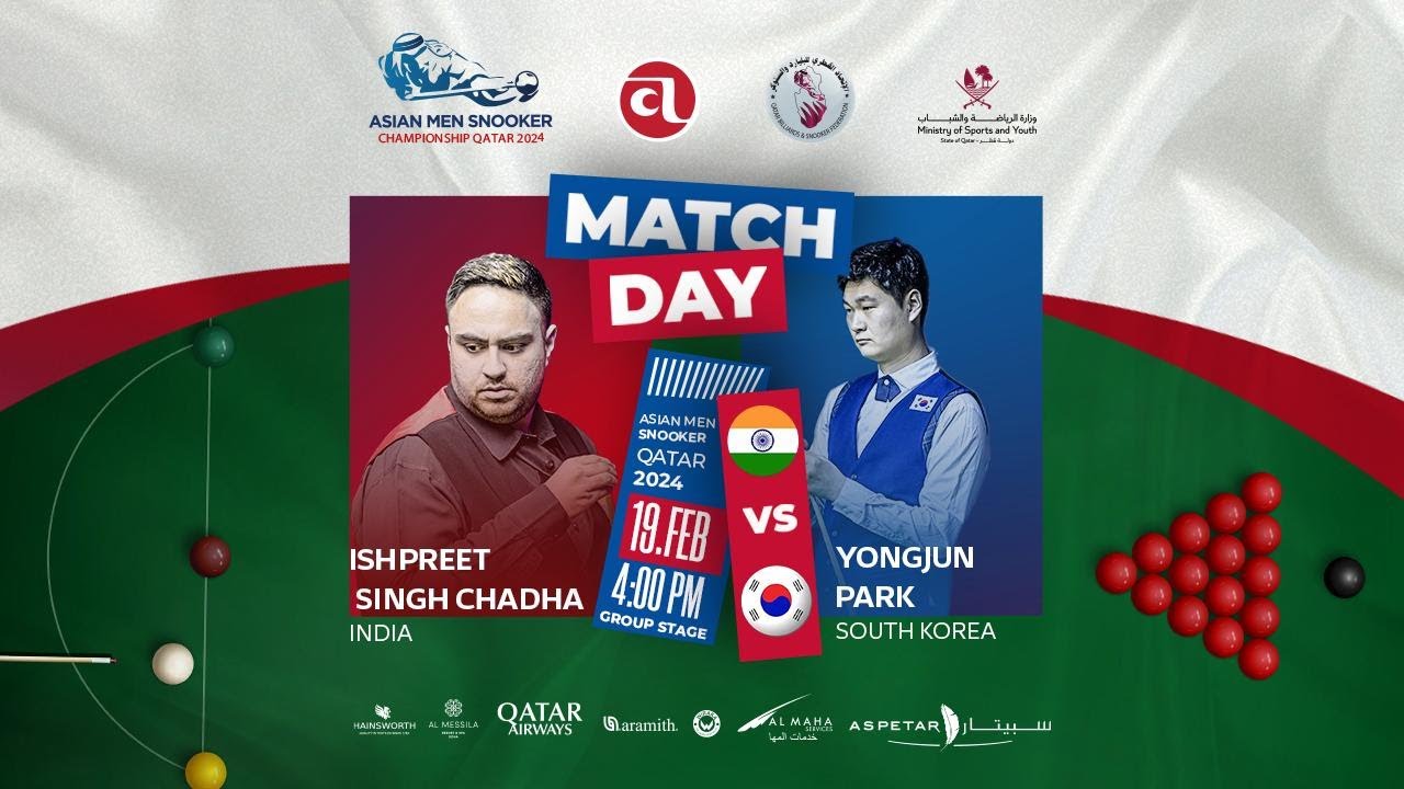 ACBS - ASIAN MEN SNOOKER CHAMPIONSHIP | QATAR 2024