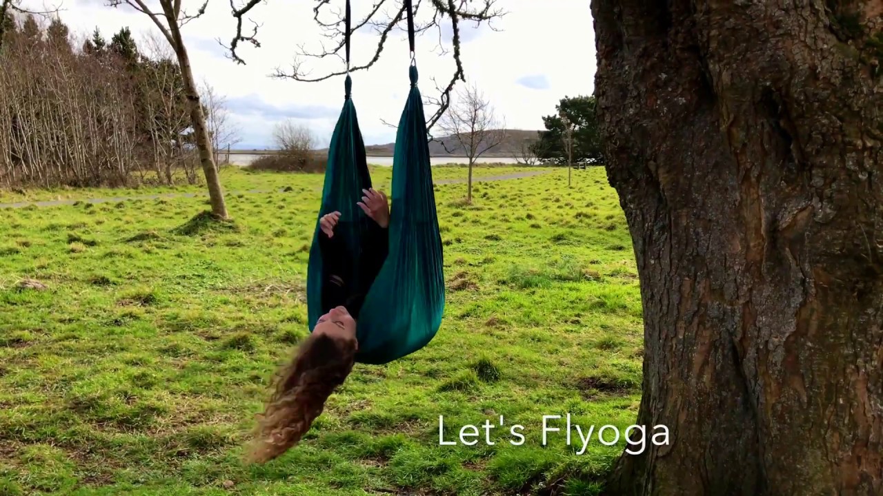Aerial yoga - inversions for a healthy spine