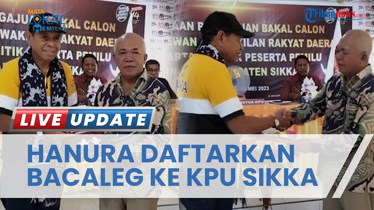 Partai Hanura Sikka Ajukan 35 Bakal Calon Anggota DPRD, Ada 3 Anggota DPRD Aktif yang Ikut Daftar