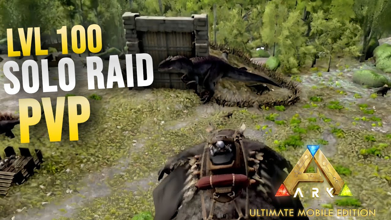 Get Up Lvl 100 and Raid | S1E2 | ARK Ultimate Mobile Edition PvP