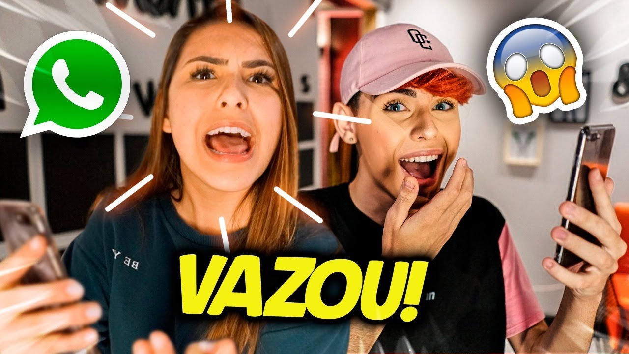 VAZEI O WHATSAPP DA BIBI E ELA FICOU MUITO BRAVA!