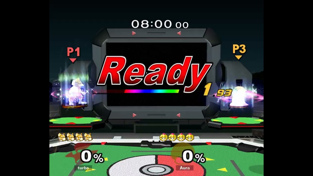 [ass] 176 - Melee Singles LQF — Aura ⟮Peach⟯ vs turbo ⟮Fox⟯