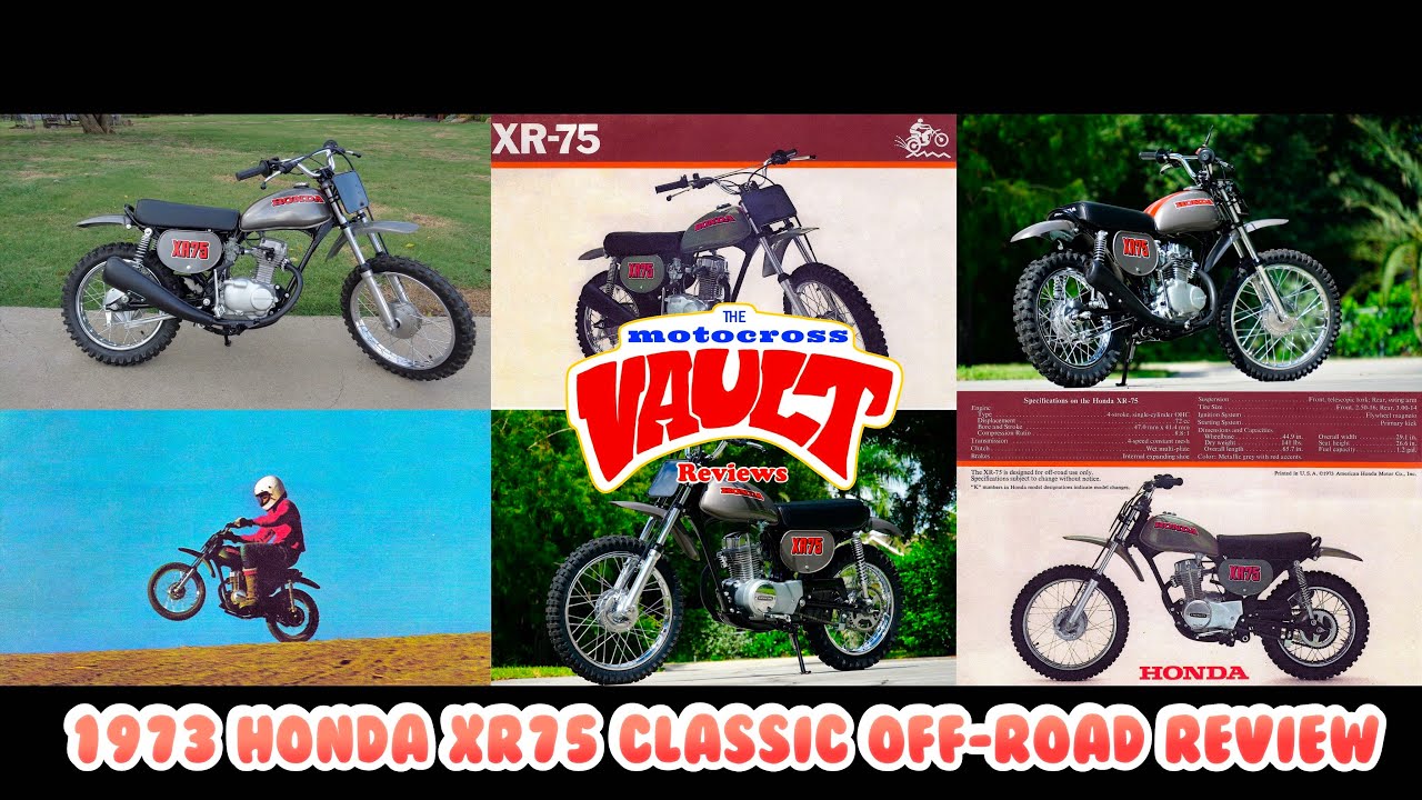 Обзор Honda XR75 1973 года | Классическая мини-легенда внедорожника