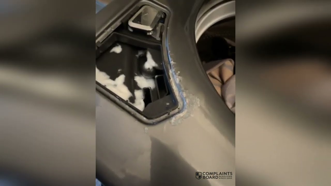 Whirlpool Washer Paint disaster! Quality issues 😡