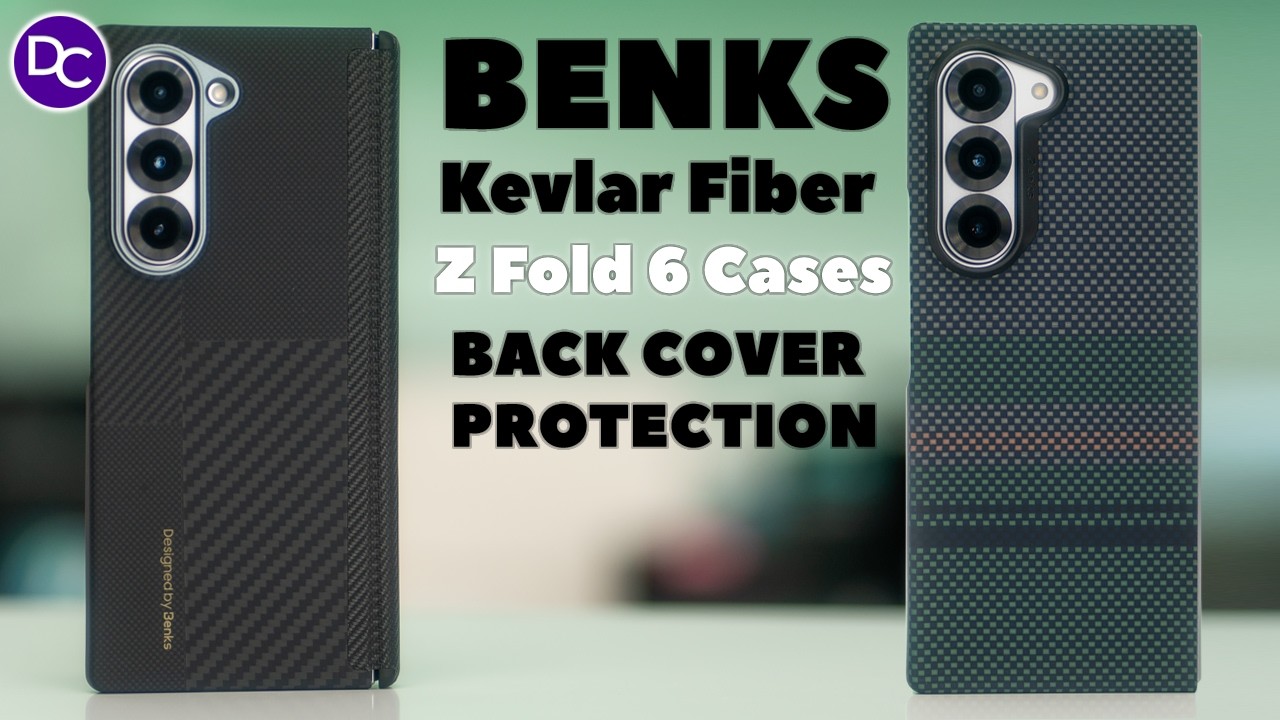 BENKS Aurora & Montage ArmorAir Kevlar Fiber Z Fold 6 Cases!