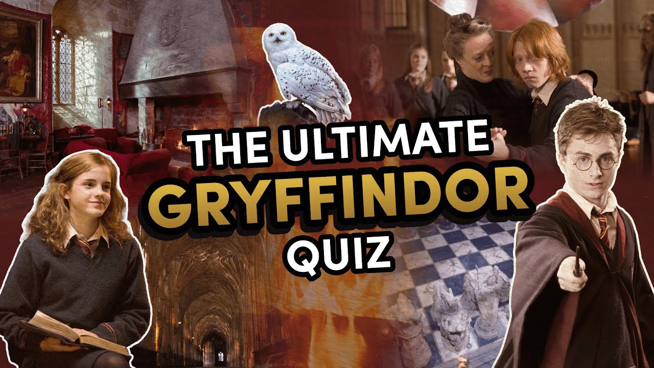 Are You Brave Enough To Be a Gryffindor? | Harry Potter Quiz