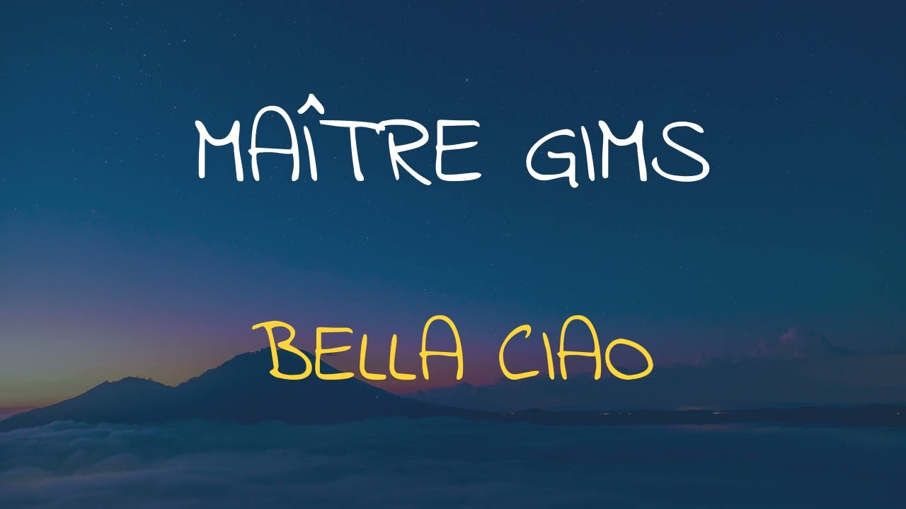 🎧 MAÎTRE GIMS - BELLA CIAO (SPEED UP + REVERB)