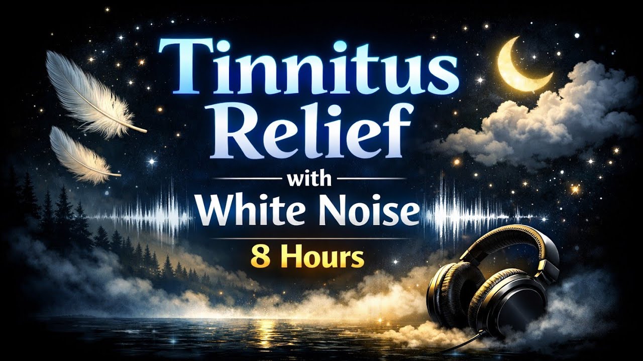 Tinnitus Relief with White Noise | 8 Hours