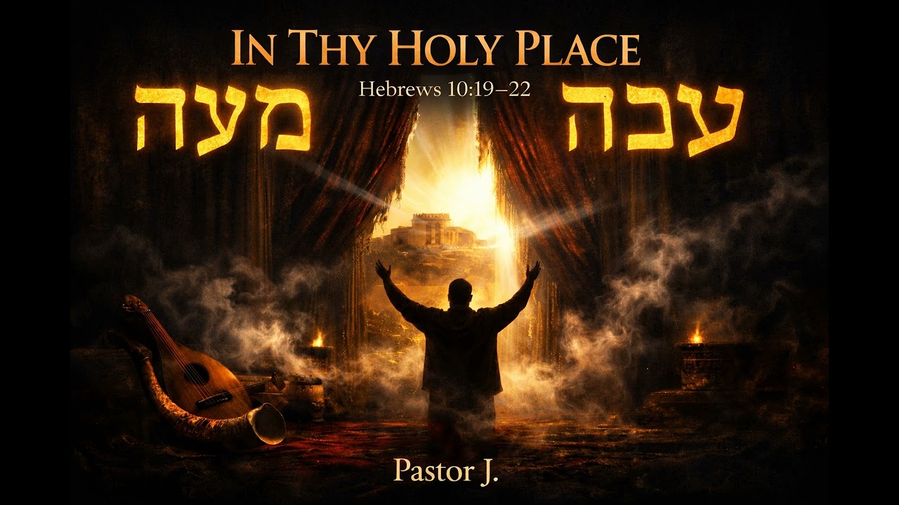 Pastor J. - In Thy Holy Place | Powerful Worship Anthem (Hebrews 10:19–22) | #hebrew #worship #kjv