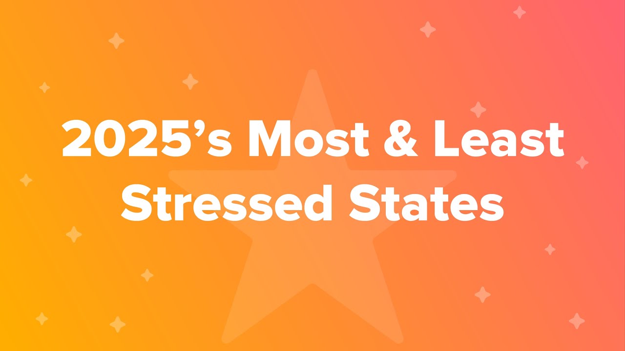 2025's Most & Least Stressed States