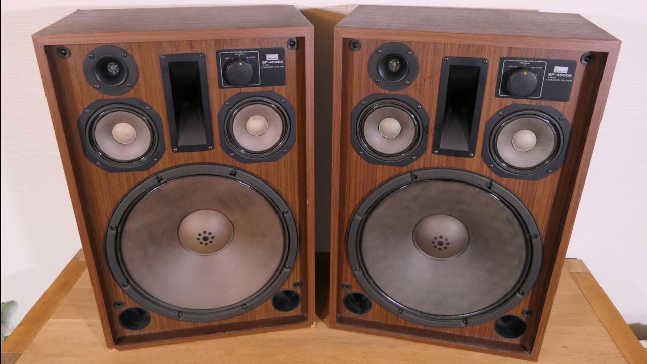 Sansui SP4500A Speakers - Vintage HiFi