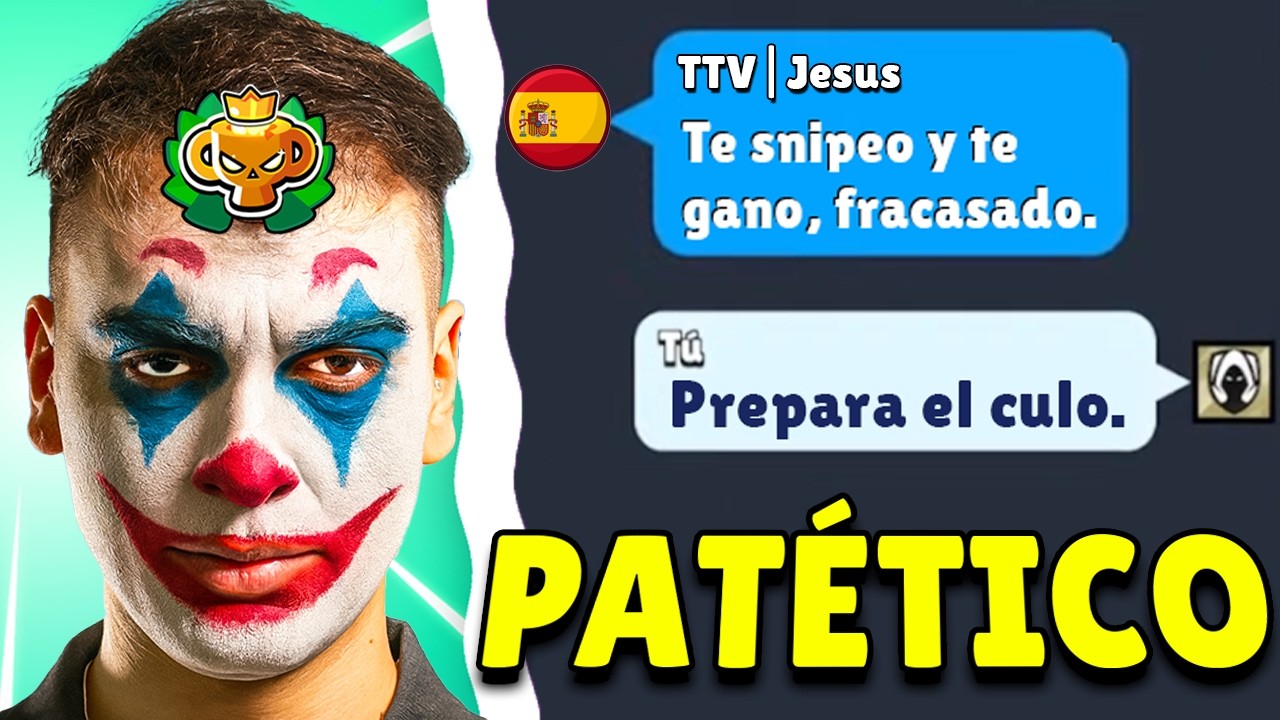 ESTE ESPAÑOL SE BURLA DE MÍ Y ACABA HUMILLADO Y REPORTADO !!