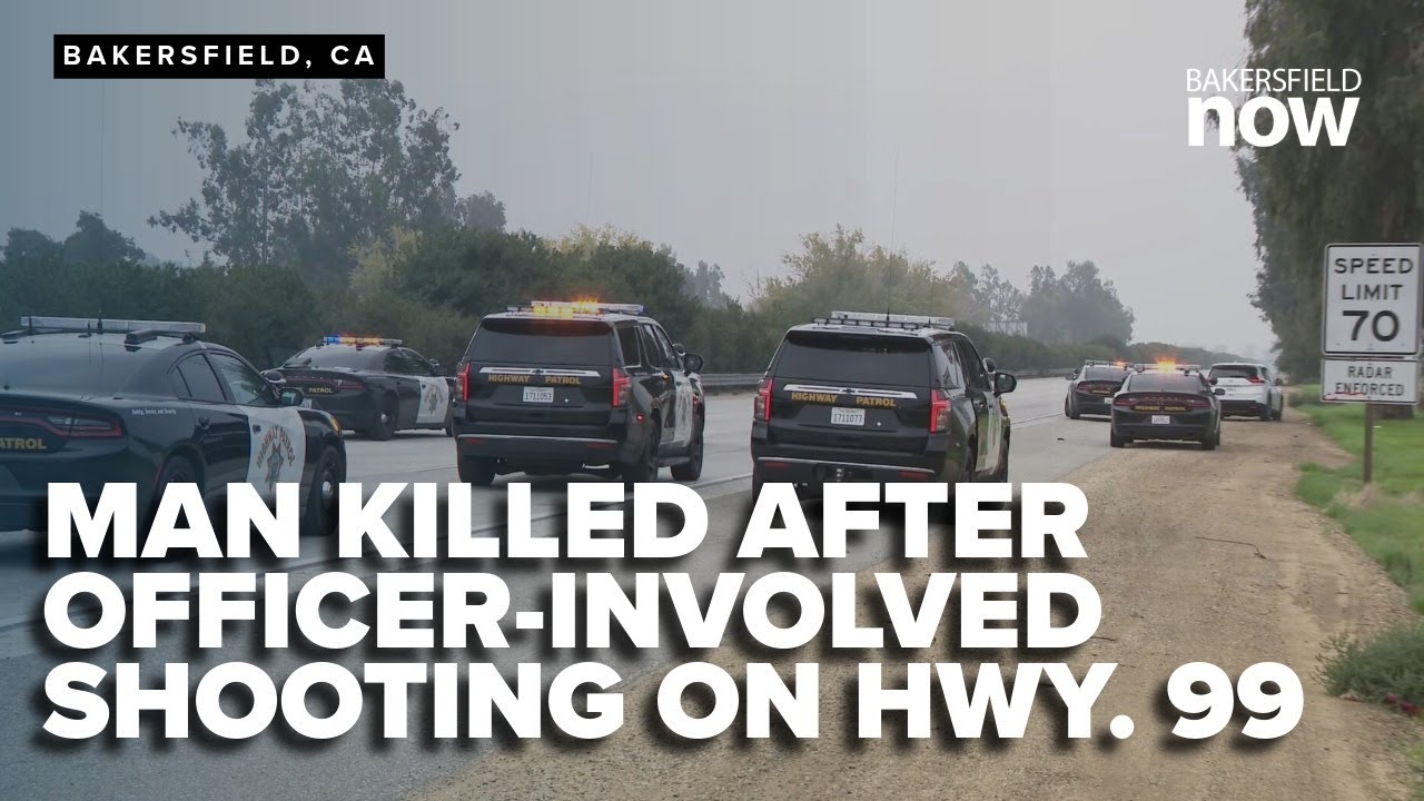 Man accused of violating restraining order killed in officer-involved shooting on Hwy. 99