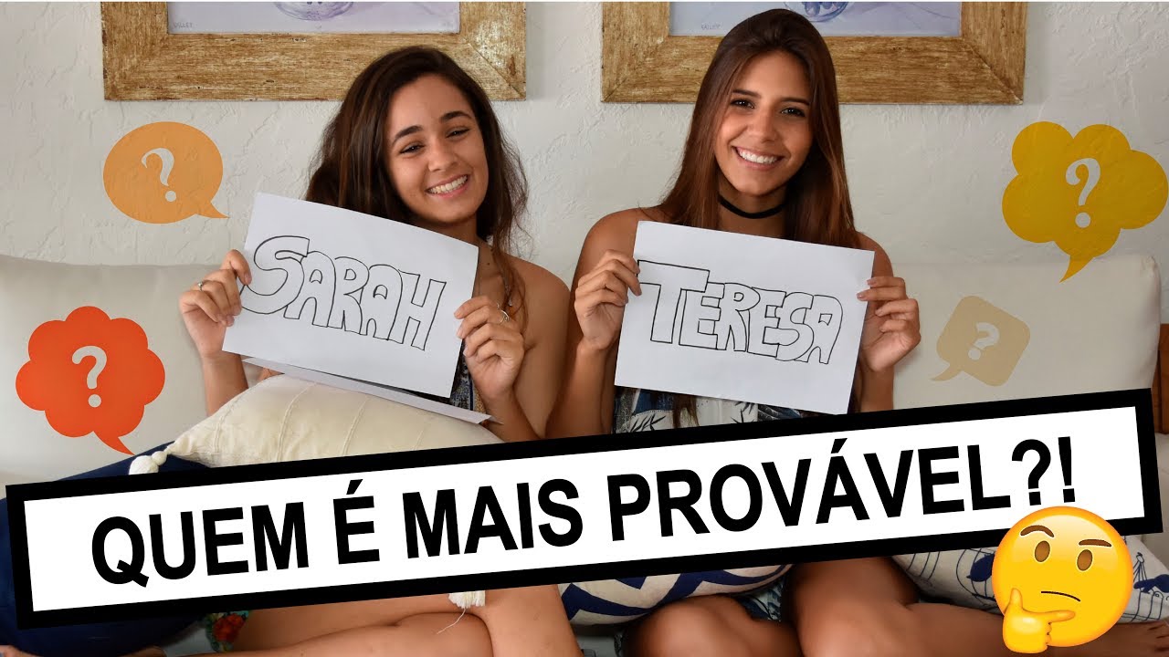 TAG: Quem é mais provável?! | Teresa Barros
