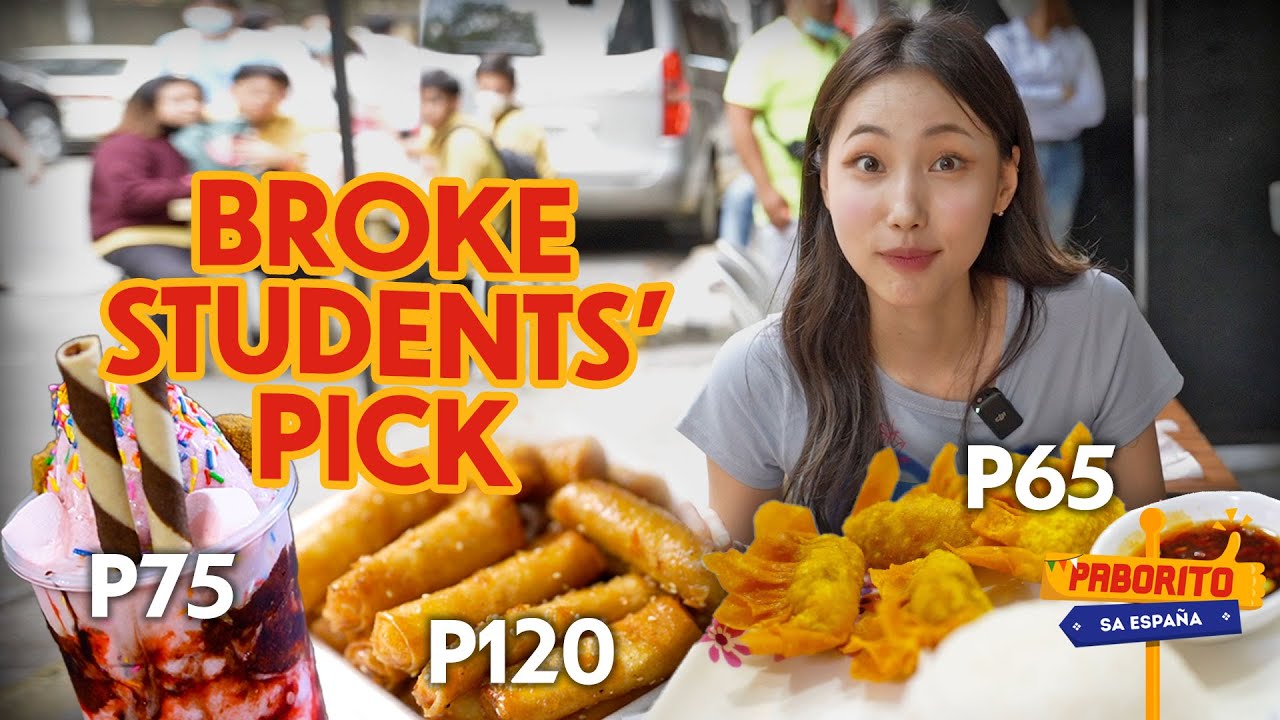 Korean&rsquo;s Trendy Filipino College Food Trip! | PABORITO in Espa&ntilde;a