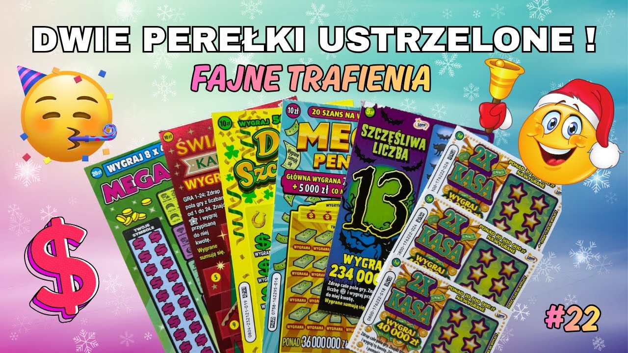 ZDRAPMASY #22🎅 JEST I GWIAZDA! 🌟SUPER WYGRANE !🥳💸  #zdrapki #lotto #win #lottery #scratchcards #wow