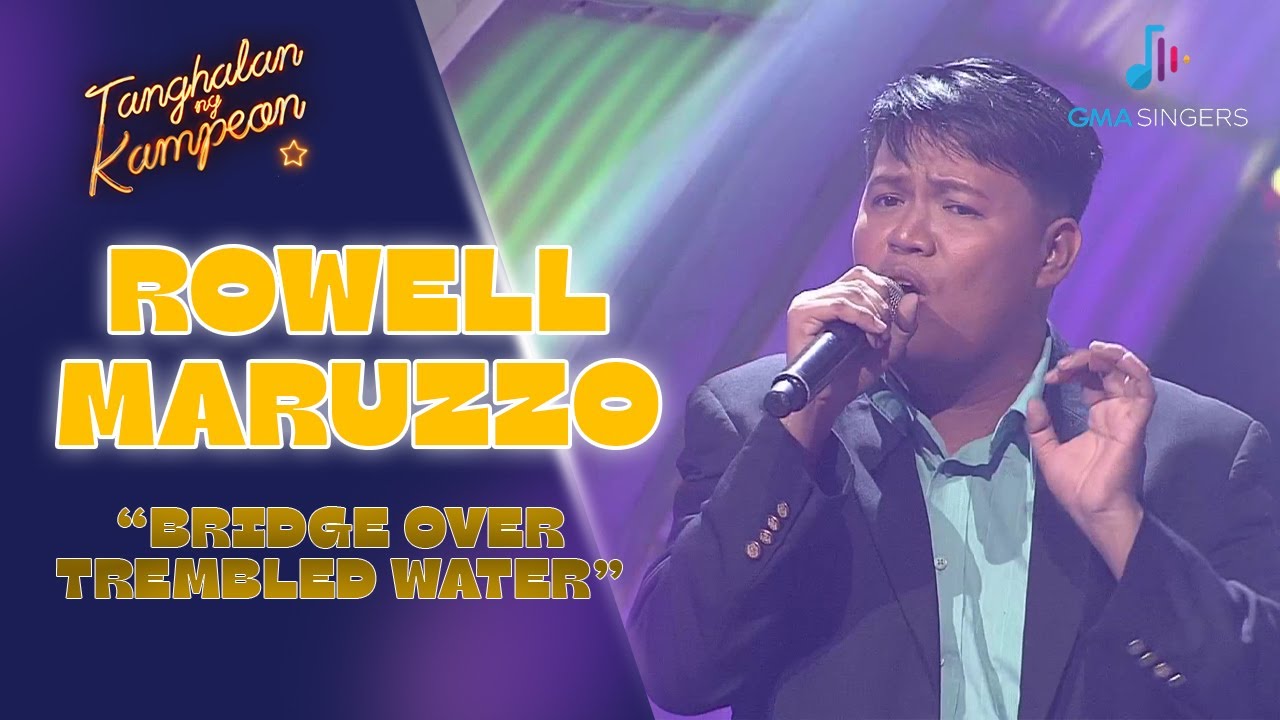 Rowell Maruzzo will CROSS any kind of 'Bridge Over Troubled Water'! | Tanghalan Ng Kampeon 3