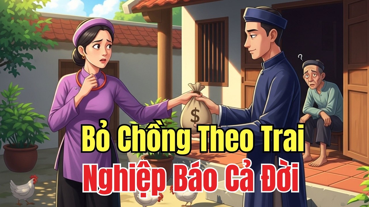 Chuyện Đời Báo Ứng: Vợ Bỏ Trốn Đi Theo Nhân Tình Để Chồng Bệnh Ch.ết – 3 Năm Sau Nhận Quả Đắng Cay