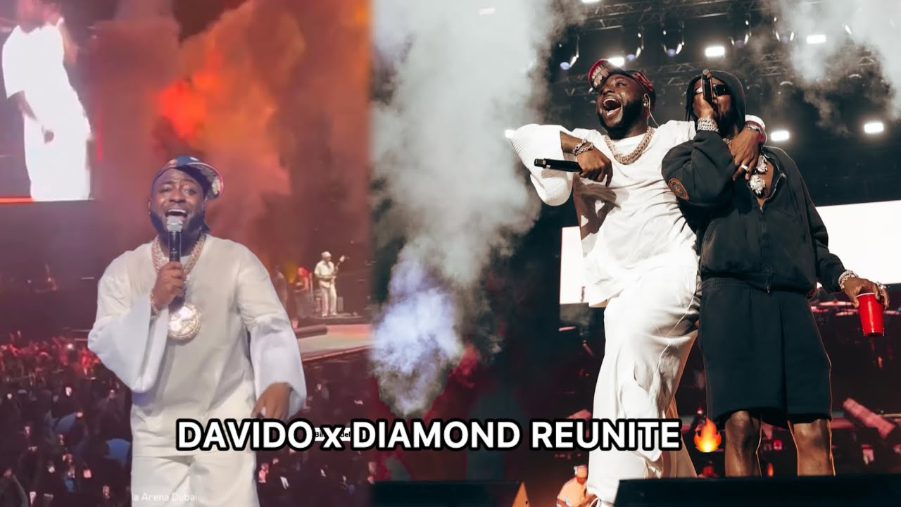 Davido & Diamond Platnumz LIVE на арене Coca-Cola в Дубае. Полные выступления и лучшие моменты.