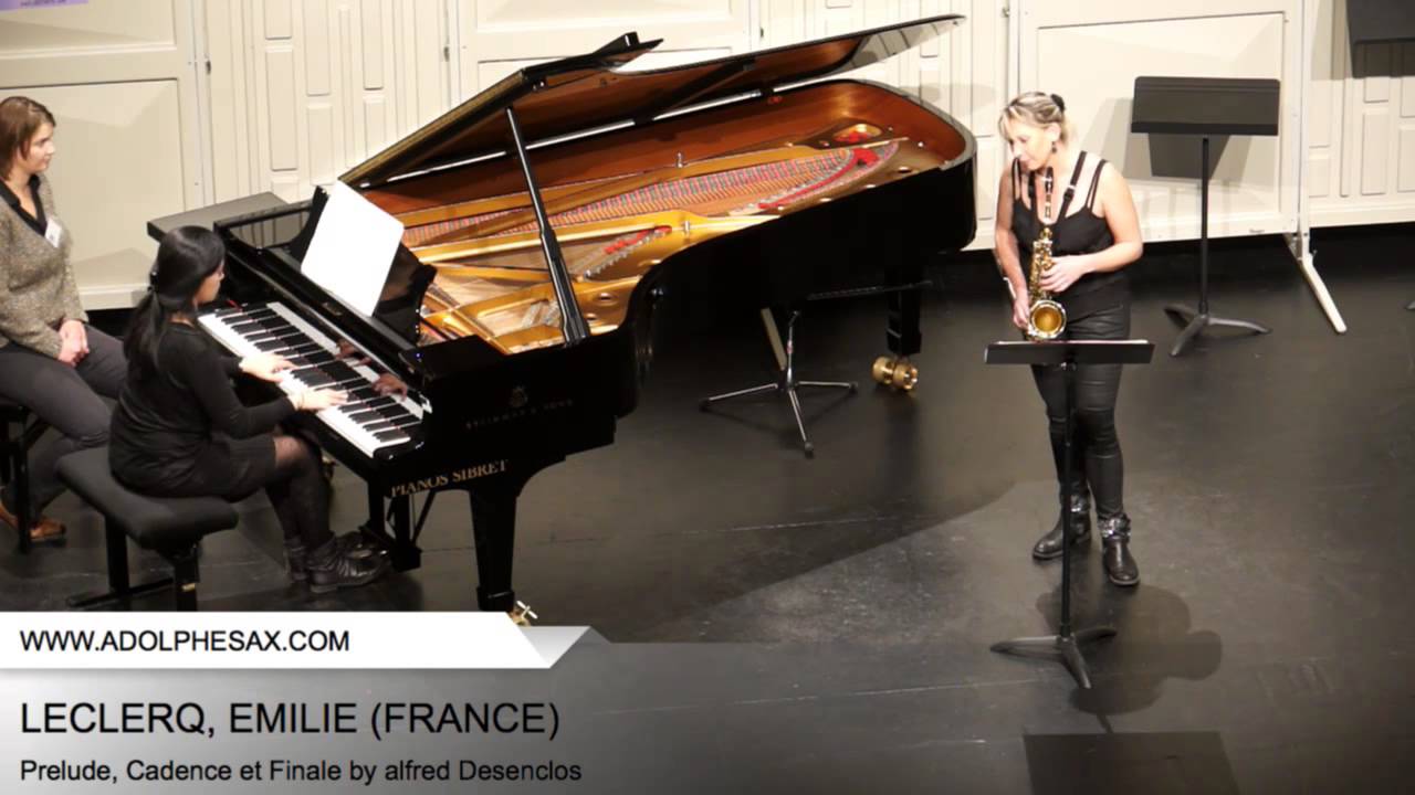 Dinant 2014 - Leclercq, Emilie - Prelude, Cadence et Finale by Alfred Desenclos