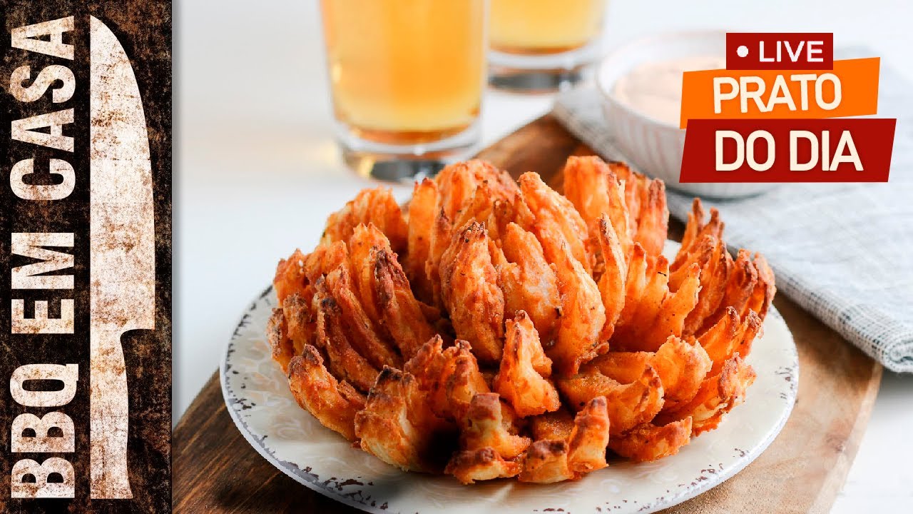 CEBOLA DO OUTBACK + MOLHO SECRETO - LIVE - PRATO DO DIA