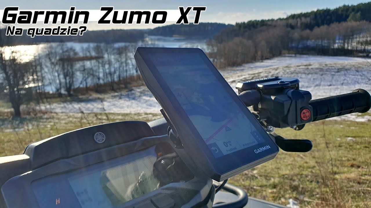 Garmin Zumo XT na quadzie Quad Vlog 23.09