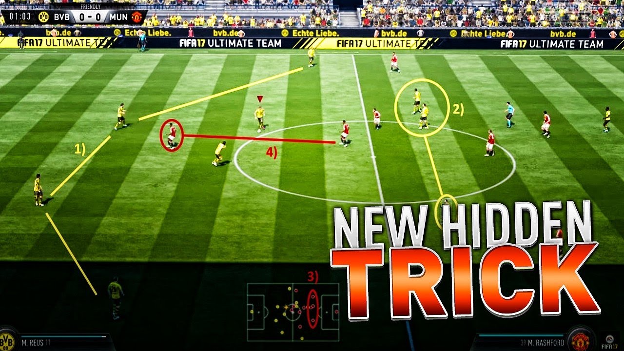 FIFA 17 NEW IMPOSSIBLE TO DEFEND ATTACKING TRICK - SECRET GAME CHANGING TECHNIQUE - TUTORIAL !!!