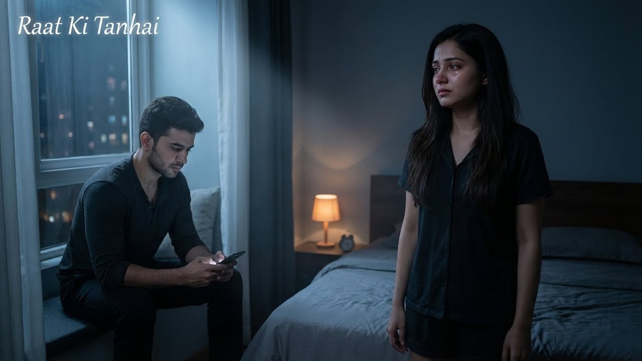 “Raat Ki Tanhai – Urdu Sad Romantic Song | Night-Time Heartbreak Music Video”